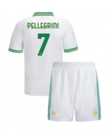 AS Roma Lorenzo Pellegrini #7 Tredjedraktsett Barn 2025-26 Korte ermer (+ bukser)